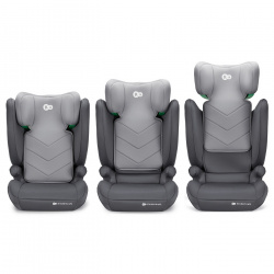 SCAUN AUTO KINDERKRAFT I-SPARK, I-SIZE 100-150 CM, GREY - Img 3