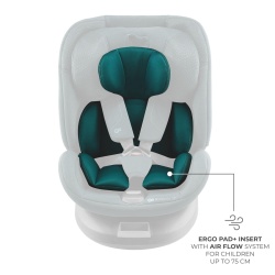 SCAUN AUTO KINDERKRAFT XPEDITION 3 I-SIZE 40-150 CM, GREEN - Img 7