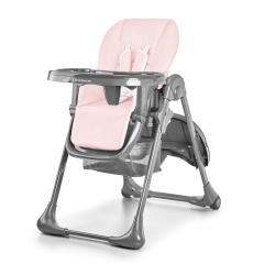 SCAUN DE MASA KINDERKRAFT TASTEE, PLIABIL, ROSE - Img 1