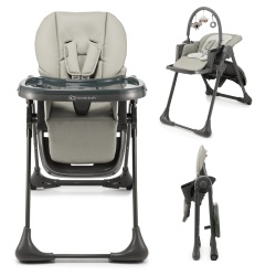 SCAUN DE MASA KINDERKRAFT TUMMIE, PLIABIL, GREY - Img 3