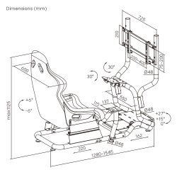 SCAUN GAMING SERIOUX COCKPIT - Img 10