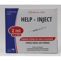 Seringa 2 ml cu ac