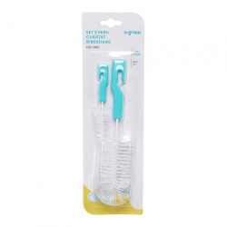 Set 2 perii biberoane UG-001, U-Grow - Img 3