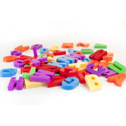 Set 66 litere mari magnetice - Miniland - Img 2