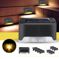Set 8 Lampi solare LED pentru iluminat scari exterioare cu senzor crepuscular - Img 2
