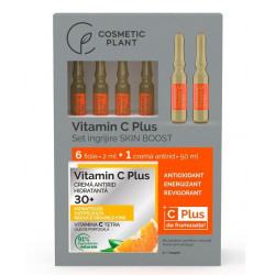 SET CADOU VIT. C PLUS "SKIN BOOST" 30+ (6fiole*2ml+1cr.antirid 50ml) COSMETIC PLANT