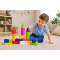 SET CONSTRUCTOR BLOCURI MULTICOLORE - Img 4