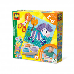 Set creativ - Decupeza si creeaza animale din plastilina