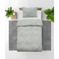 Set de pat single bumbac, 92 gsm,Paisley - Img 8
