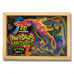 Set dinozauri din lemn cu magneti, Melissa &amp; Doug - Img 3