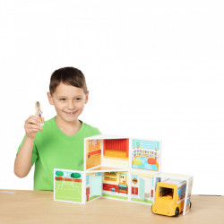 Set magnetic de joaca La Scoala - Melissa & Doug - Img 3