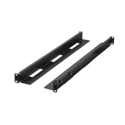 Set sine glisante pentru rack 19" negre