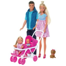 SET STEFFI LOVE FAMILIE CU COPILAS NOU-NASCUT SURPRIZA - Img 2
