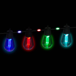 Șir de lumini solare inteligente - 84+15 LED-uri RGB - 14,5 m - bluetooth - Img 4