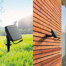 Șir lumini solare inteligente - LED RGBIC 15 buc - 6,5 m - bluetooth - Img 8