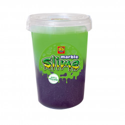 Slime pentru copii violet si verde 200 gr - Img 1