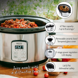 SLOW COOKER 4.7L CR 6414 CAMRY - Img 10