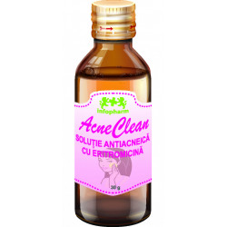 SOLUTIE ANTIACNEICA "AcneClean" CU ERITROMICINA 30ml INFOPHARM