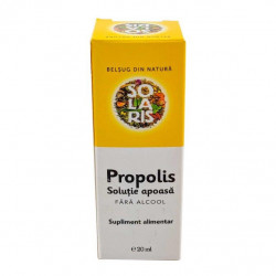Solutie apoasa de propolis fara alcool 20ml solaris