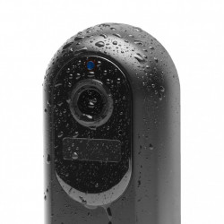Sonerie video Smart Wi-Fi - alimentată cu baterie, 12V - MicroSD, FHD, PIR - negru - Img 5