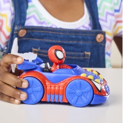 SPIDEY SI PRIETENII LUI UIMITORI MARVEL SET FIGURINA SPIDEY SI VEHICUL WEB CRAWLER 7.6CM - Img 6