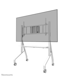 Stand podea mobil/fix 65-110" 125kg alb