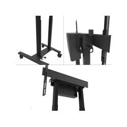 Stand podea mobil NM 55"-100" 110kg ng - Img 3