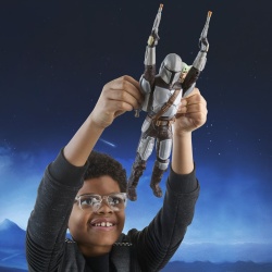 STAR WARS MANDALORIAN SI GROGU SET VANATORUL DE RECOMPENSE FIGURINA CU SUNETE - Img 6