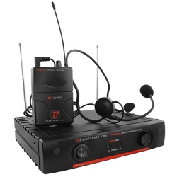 STATIE 1 MICROFON WIRELESS TIP CASCA UHF 539.3 MHZ - Img 1