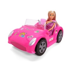 STEFFI LOVE SET PAPUSA STEFFI CU MASINA DE PLAJA 29CM - Img 2