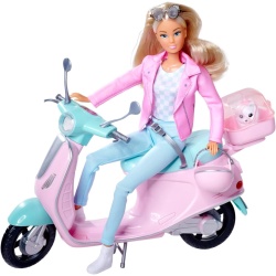 STEFFI LOVE SET PAPUSA STEFFI PE SCUTER CU ACCESORII - Img 2