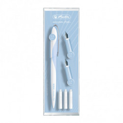 STILOU MY.PEN STYLE CALIGRAFIE + 3 PENITE 0,9/1,4/1,9 ALBASTRU DESCHIS