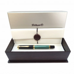 Stilou Pelikan souveran m600 M penita din aur de 14k 979450 - Img 1