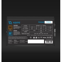 Sursa Aqirys Pulsar 750W 80+ White cert - Img 6