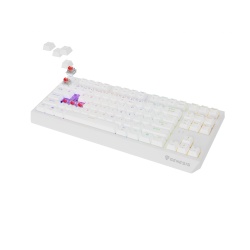 Tastatura WS Genesis Thor 230 TKL R alb - Img 2