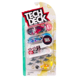 TECH DECK PACHET 4 PIESE FINGERBOARD GUSTAVO 9.6CM - Img 1