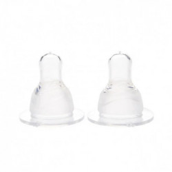TETINE SILICON SUPER FIN 0+ 2BUC