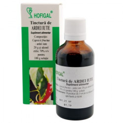 TINCTURA ARDEI IUTE 50ml HOFIGAL