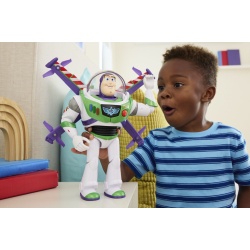 TOY STORY 5 FIGURINA BUZZ LIGHTYEAR ARTICULATA CU SUNETE 30CM - Img 7