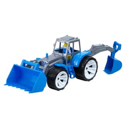 TRACTOR BAMS 2 CU 2 CUPE ALBASTRU GRI - Img 2