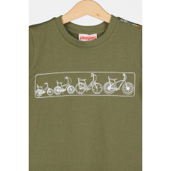 TRICOU MULTIBIKE PEGAS COPII KHAKI-6 - Img 3