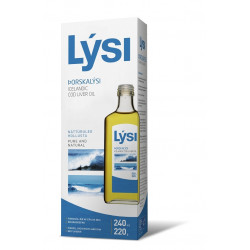 Ulei ficat de cod natural 240 ml saga sanatate