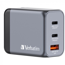 VERBATIM V GNC-65 GaN Charger 65W EU/UK/US