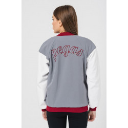 W JACHETA BOMBER GRI GRENA XL - Img 3