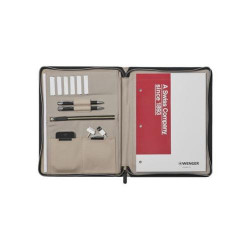Wenger Amelie Women’s Zippered Padfolio with Tablet Pocket Black - Img 2