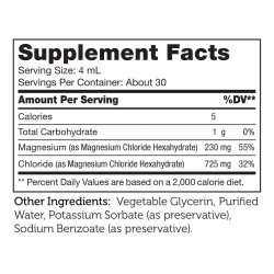 Zahler Magnesium Liquid Unflavored, Magneziu Chloride, 118 Ml - Img 4