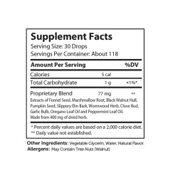 Zahler Paraguard Advanced Intestinal Support, Suport Avansat Pentru Sanatatea Intestinala, 118 Ml - Img 4