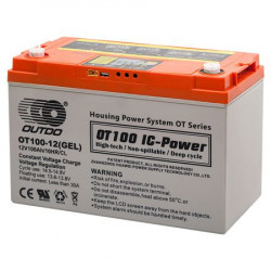Acumulator gel deep cycle afisaj 12v 100ah - Img 5