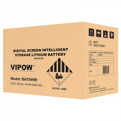 Acumulator lifepo4 12v 100ah bluetooth vipow - Img 4