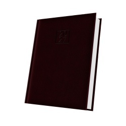 AGENDA DATATA A5 352PAG DELUXE EDOLO COPERTA PIELE SINTETICA BURGUNDY 2027